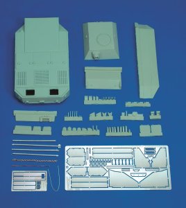 画像1: RoyalModel[RM366]1/35 独 ベルゲフェルディナンド改造パーツ イタレリ用 (1)