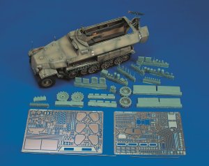 画像1: RoyalModel[RM370]1/35 独 Sd.kfz.251C型 パート1 ディテールセット ドラゴン用 (1)