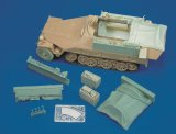 RoyalModel[RM374]1/35 独 Sd.kfz.251/7D型 装甲工兵車改造 パーツ2 タミヤ用
