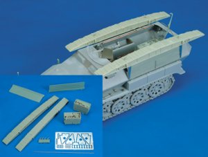 画像1: RoyalModel[RM383]1/35 独 Sd.kfz.251/7Ausf.C装甲工兵車改造パーツ パート1 ドラゴン用 (1)