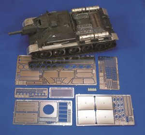 画像1: RoyalModel[RM393]1/35 露 SU-85/SU-122自走砲ディテールセット タミヤ用 (1)