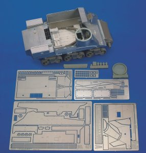 画像1: RoyalModel[RM421]1/35 米 M7 プリースト自走砲 パート3 戦闘室装甲 イタレリ用 (1)