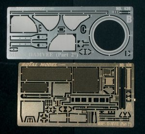 画像1: RoyalModel[RM439]1/35 米 M1025ハンビィーパート2エクステリアセット タミヤ用 (1)