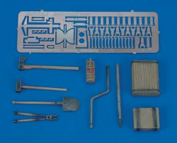 画像1: RoyalModel[RM457]1/35 独 パンター/ヤークトパンター用工具&ホルダー