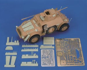 画像1: RoyalModel[RM463]1/35 伊 オートブリンダ AB41装甲車 ディテールセット イタレリ用 (1)