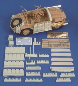 画像1: RoyalModel[RM495]1/35 伊 AS42サハライナディテールアップセット イタレリ用 (1)