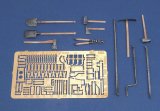 RoyalModel[RM498]1/35 独 Sd.Kfz 250/251車載工具&工具ホルダーセット