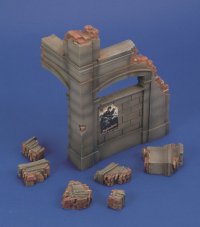 RoyalModel[RM504]1/35 断片のみとなったドイツのビル