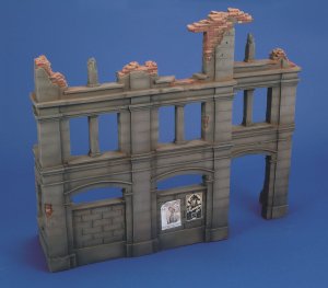 画像1: RoyalModel[RM505]1/35 破壊されたドイツのビルディング (1)