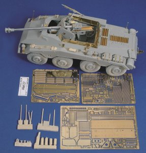 画像1: RoyalModel[RM515]1/35 独 SD.Kfz 234/4 ドラゴン用 (1)