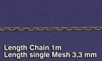 RoyalModel[RM516]金属チェーン（A）リング長3.3 mm