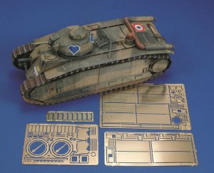 画像1: RoyalModel[RM539]1/35 仏 ルシャールB1 Bis ディテールセット (1)