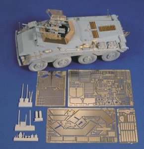 画像1: RoyalModel[RM545]1/35 独 SD.Kfz 234/1ディテールセット ドラゴン用 (1)