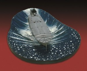 画像1: RoyalModel[RM553]1/35 伊 WWIIMBTバルキーノ用海面ディスプレイボード (1)