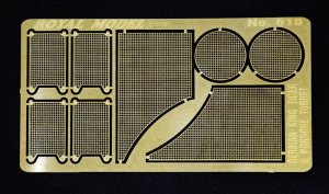 画像1: RoyalModel[RM610]1/35 独 キングタイガー用エンジングリル弾片防止ネットセット (1)