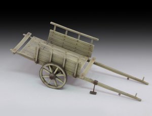 画像1: RoyalModel[RM640]1/35 大型荷車 (1)