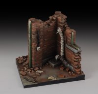 RoyalModel[RM651]1/35 廃墟となった工場角