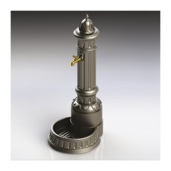 画像1: RoyalModel[RM732]1/48 水飲み場
