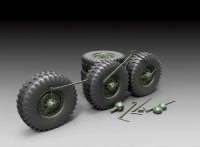 RoyalModel[RM742]1/35 米 DUKW用自重変形タイヤセット
