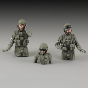 画像1: RoyalModel[RM767]1/35 IDF 戦車兵セット (1)