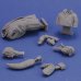 画像2: RoyalModel[RM1002]1/16 WWII アメリカ陸軍戦車兵セットNo.1 偵察中(2体入) (2)