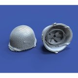 RoyalModel[RM1006]1/16 WWII アメリカ陸軍歩兵ヘルメット 第二次大戦期セット（2個入）