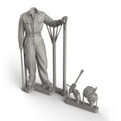 画像2: RoyalModel[RM1010]1/35 WWII アメリカ陸軍整備兵