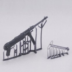 画像3: RoyalModel[RM1013]1/16 WWII ドイツ MP40機関短銃 ストック展開状態(3Dプリント製)