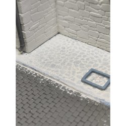 画像2: RoyalModel[RM1026]1/72 ジオラマ素材 石畳の街路のビネットベース(11cm×7cm)