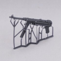 画像2: RoyalModel[RM1029]1/16 WWII ドイツ MP40機関短銃 ストック折り畳み状態(3Dプリント製)