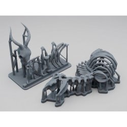 画像3: RoyalModel[RM1049]1/35 ジオラマアクセサリー アンテロープの全身骨格