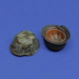RoyalModel[RM1103]1/16 WWII ドイツ 歩兵用ヘルメットセット(2個入)