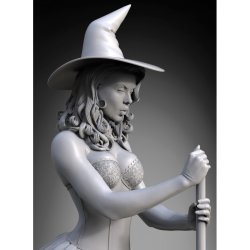 画像9: RoyalModel[RM1108]1/24 ハロウィン魔女のピンナップガール
