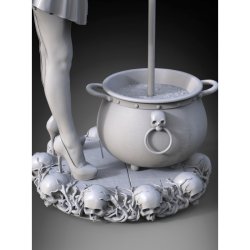 画像5: RoyalModel[RM1109]1/35 ハロウィン魔女のピンナップガール