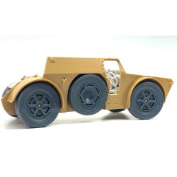 画像4: RoyalModel[RM1155]1/35 WWII イタリア アウトブリンダAB41装甲車「リビア」自重変形タイヤセット(6個入)