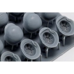 画像2: RoyalModel[RM1159]1/35 WWII ドイツ ヘルメットセット(12個入)