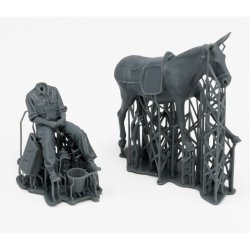 画像4: RoyalModel[RM1160]1/35 WWII ドイツ ラバに乗る兵士