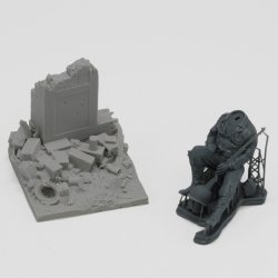 画像12: RoyalModel[RM1163]1/35 WWII アメリカ 休息する兵士(ベース付)
