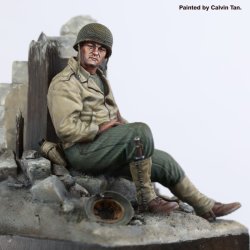 画像5: RoyalModel[RM1163]1/35 WWII アメリカ 休息する兵士(ベース付)