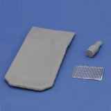 RoyalModel[RM645]1/35 WWII ドイツ軍 VK3001(H) 12.8cm自走砲 シュトゥラー・エミール 戦闘室キャンバスカバー 砲口カバー付き