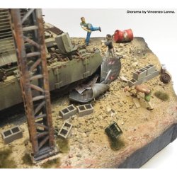 画像3: RoyalModel[RM745]1/35 ジオラマ素材 コンクリートブロックNo.1