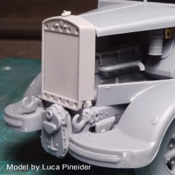 画像3: RoyalModel[RM771]1/35 WWII 伊 ランチア3Ro重トラック用枠無しラジエーター