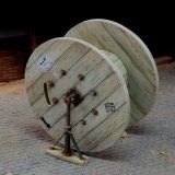 RoyalModel[RM773]1/35 ジオラマアクセサリー 木製ケーブルリール大(直径65mm)