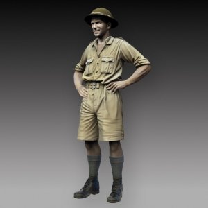 画像1: RoyalModel[RM835]1/35 WWII イギリス陸軍歩兵「トミー」アフリカ戦線 (1)
