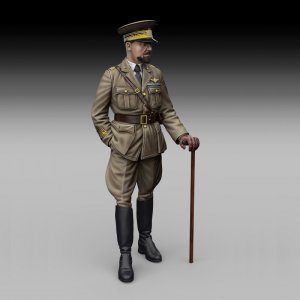 画像1: RoyalModel[RM843]75mm 1/24 WWII  イタリア軍 イタロ・バルボ (1)