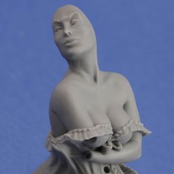 画像7: RoyalModel[RM846]1/24 聖夜を彩るのサンタ姿のピンナップガール(75mm)