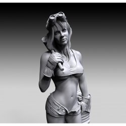 画像3: RoyalModel[RM858]1/24 ガレージガール(75mm)