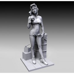 画像5: RoyalModel[RM858]1/24 ガレージガール(75mm)