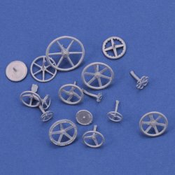 画像2: RoyalModel[RM865]1/48、1/35、1/32 汎用 ハンドル各種セット