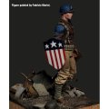 RoyalModel[RM872]1/24 SF 米 アメコミ ユニバーサルソルジャー（75mm ）